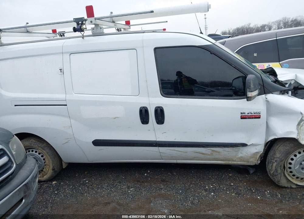 2022 RAM PROMASTER CITY CARGO VAN VIN: ZFBHRFAB5N6X51453