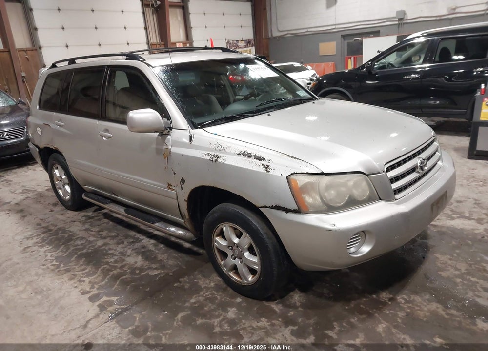 2003 TOYOTA HIGHLANDER V6 VIN: JTEGF21AX30081637