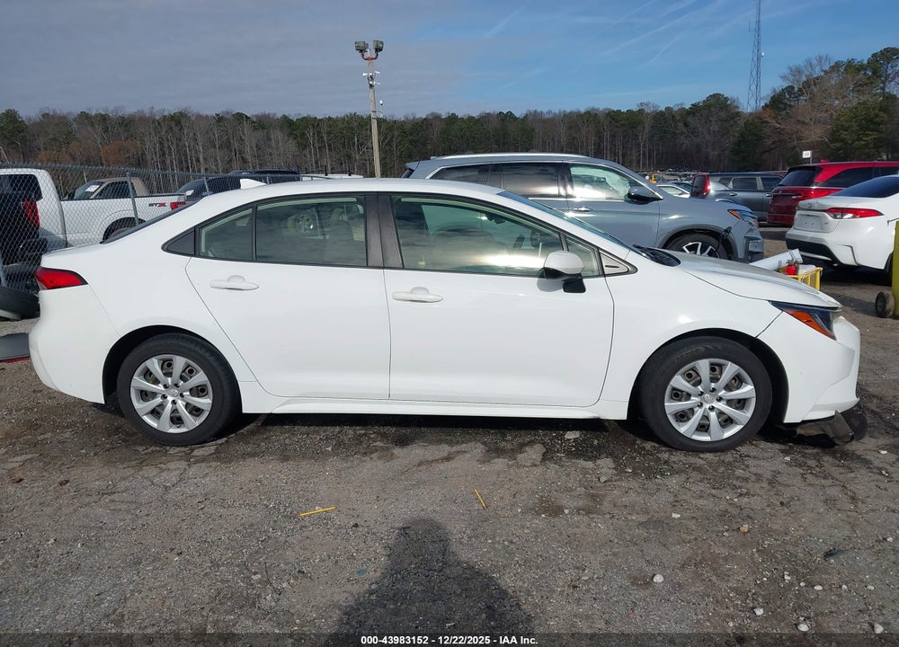 2020 TOYOTA COROLLA LE VIN: JTDEPRAE8LJ047212