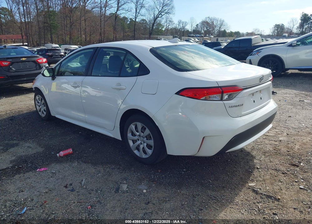 2020 TOYOTA COROLLA LE VIN: JTDEPRAE8LJ047212