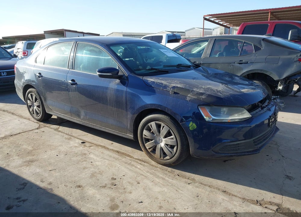 2014 VOLKSWAGEN JETTA 1.8T SE VIN: 3VWD17AJ4EM416536