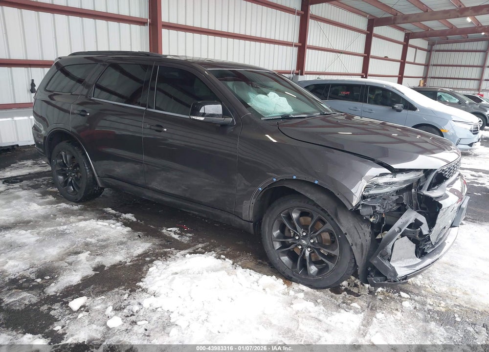 2021 DODGE DURANGO GT PLUS AWD VIN: 1C4RDJDG8MC607616