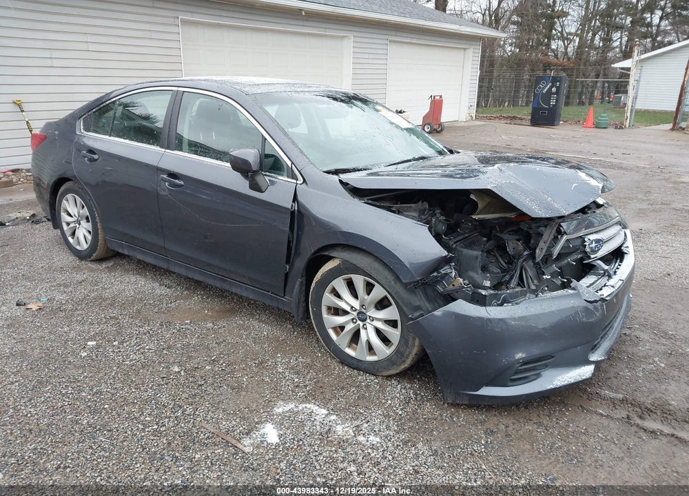 2015 SUBARU LEGACY 2.5I PREMIUM VIN: 4S3BNAD64F3018314