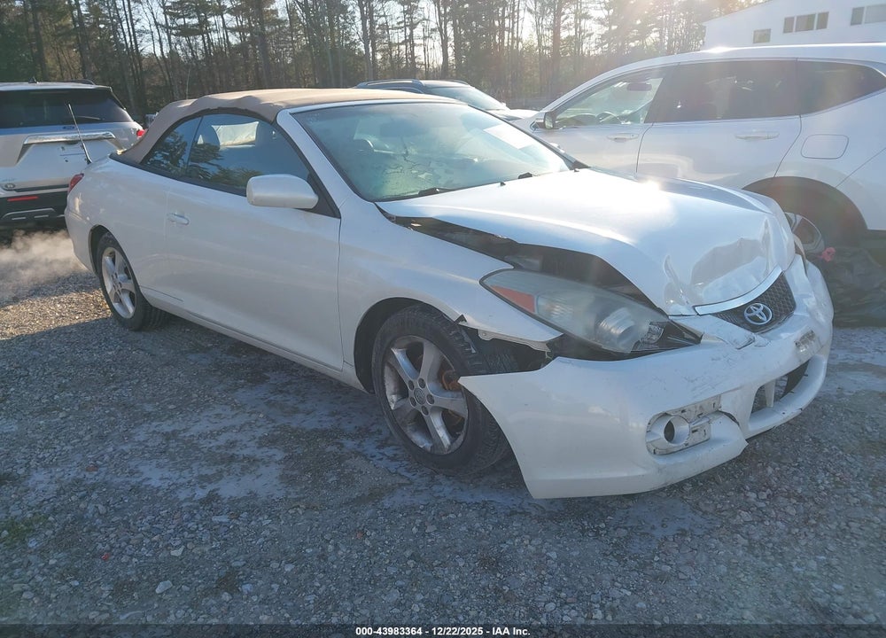 2007 TOYOTA CAMRY SOLARA SLE VIN: 4T1FA38P37U121405