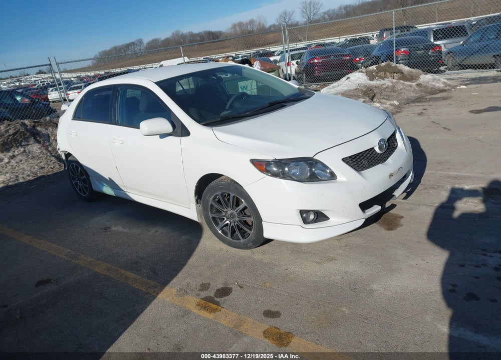 2009 TOYOTA COROLLA S VIN: 1NXBU40E09Z162194