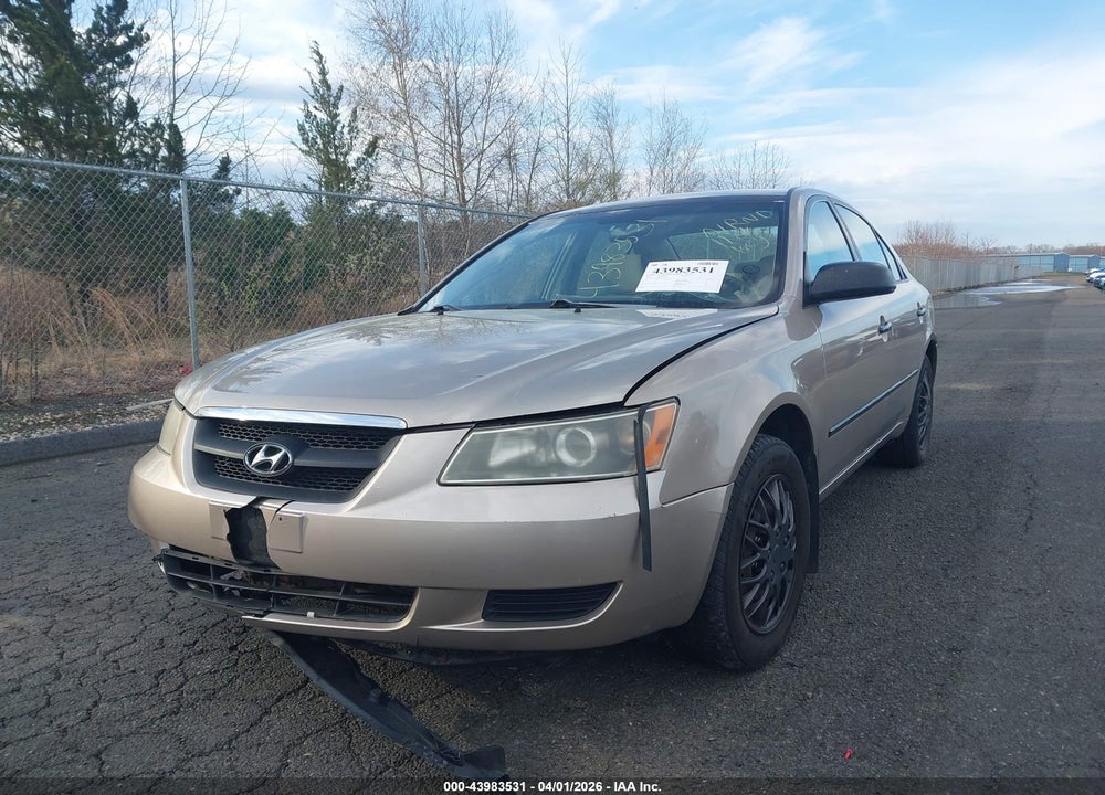 2008 HYUNDAI SONATA GLS VIN: 5NPET46C58H354102