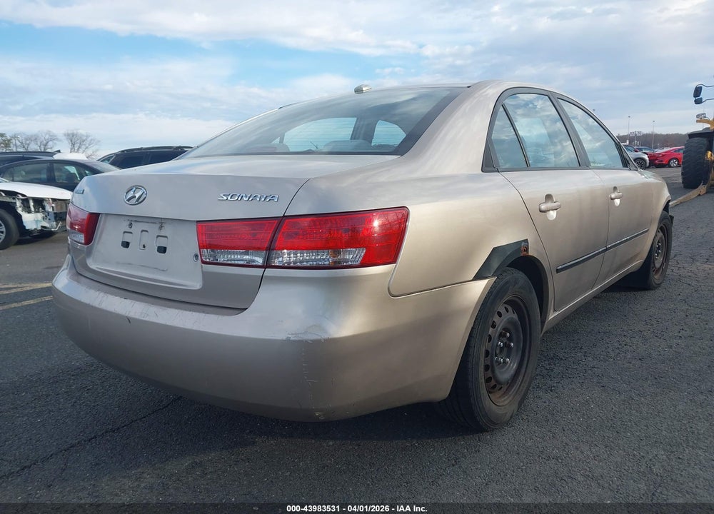 2008 HYUNDAI SONATA GLS VIN: 5NPET46C58H354102