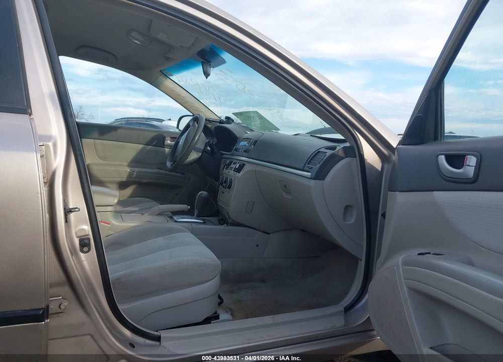 2008 HYUNDAI SONATA GLS VIN: 5NPET46C58H354102