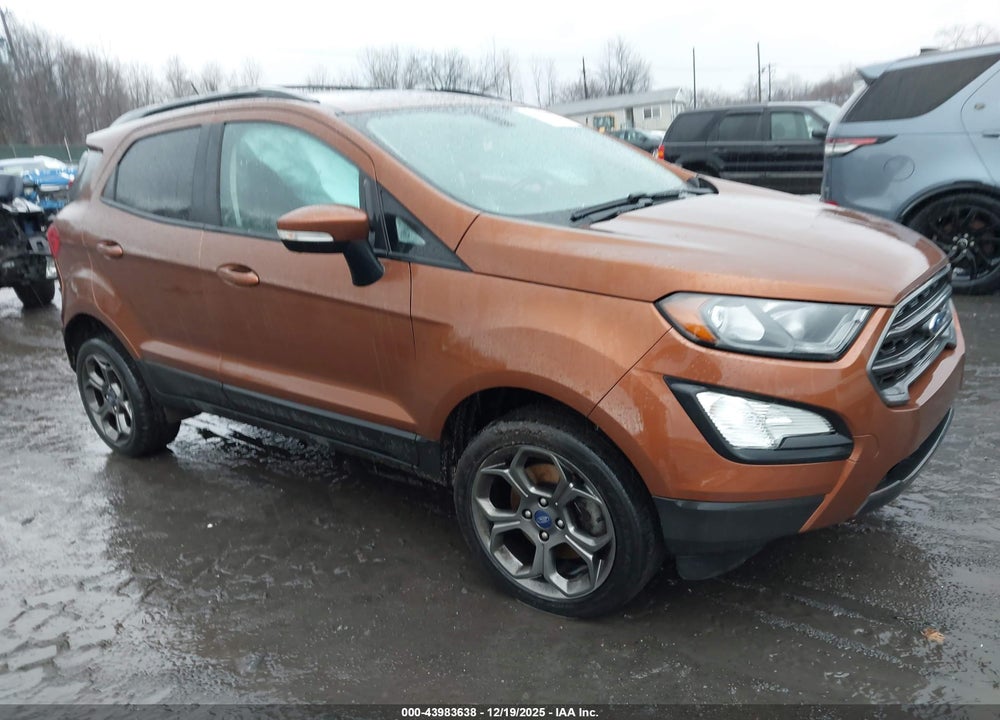2018 FORD ECOSPORT SES VIN: MAJ6P1CL6JC237406