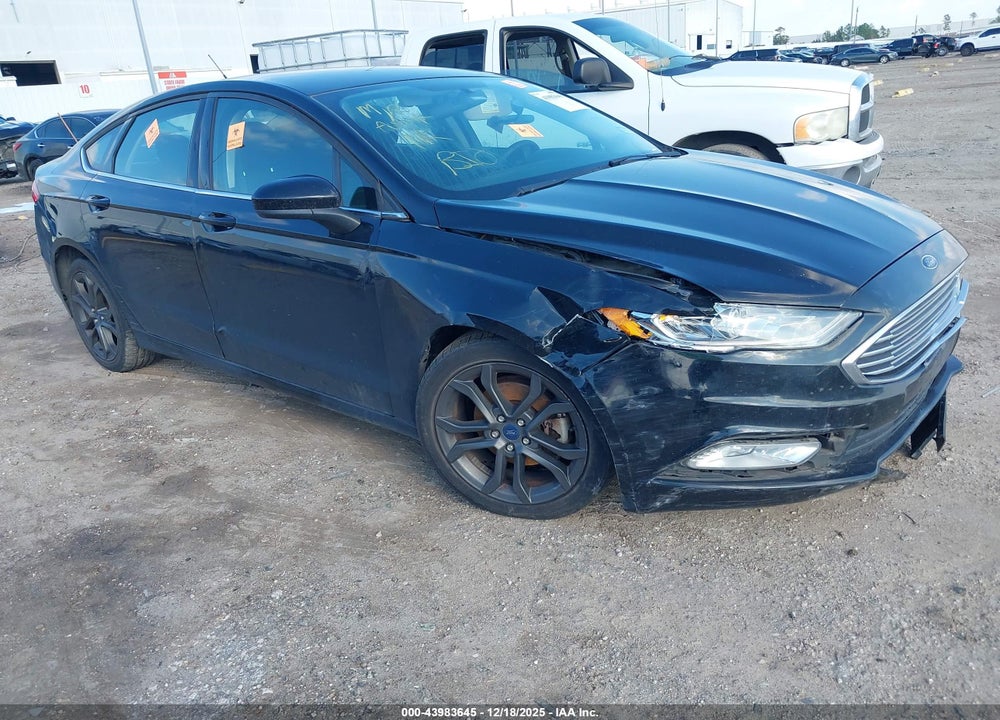 2018 FORD FUSION S VIN: 3FA6P0G77JR166788
