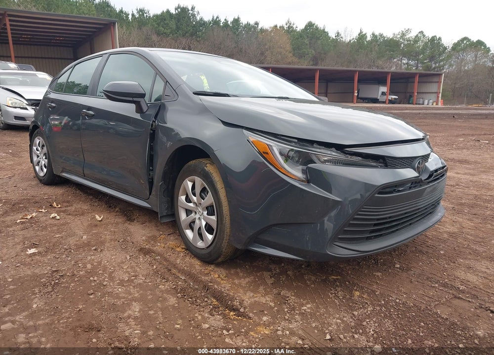 2025 TOYOTA COROLLA LE VIN: 5YFB4MDE6SP260843