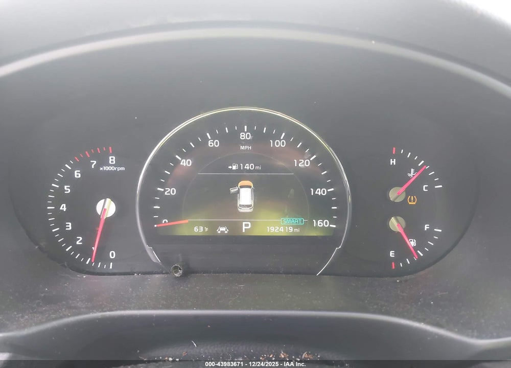 2019 KIA SORENTO 3.3L EX VIN: 5XYPHDA56KG515249