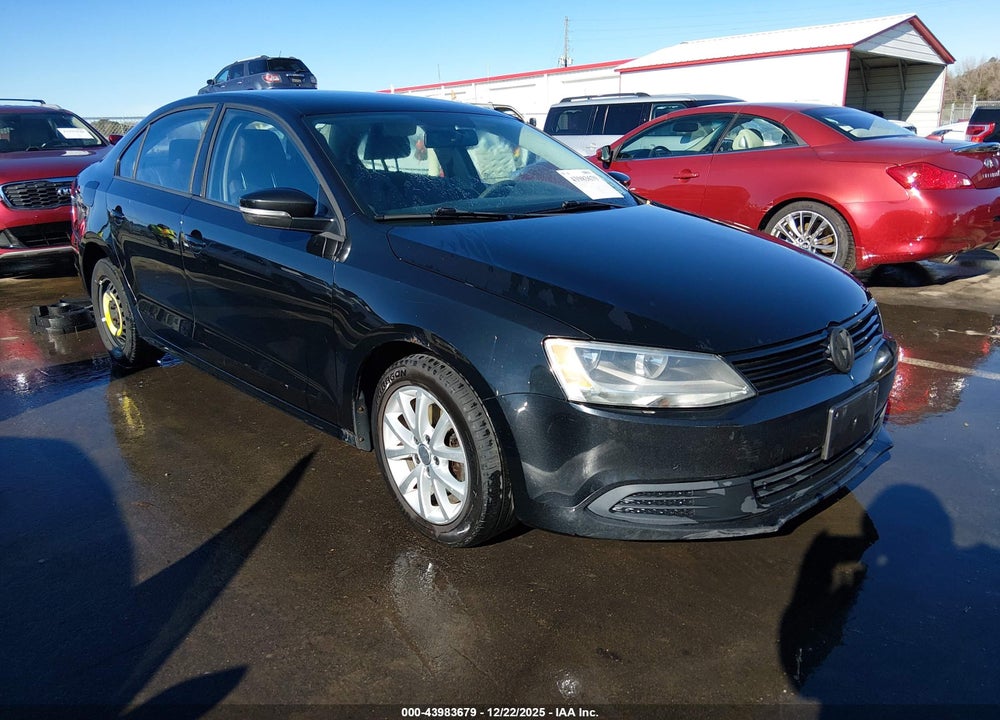 2014 VOLKSWAGEN JETTA 1.8T SE VIN: 3VWD17AJ2EM370124