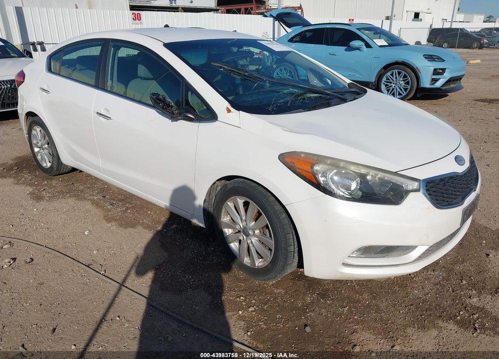 2015 KIA FORTE EX VIN: KNAFX4A80F5272140