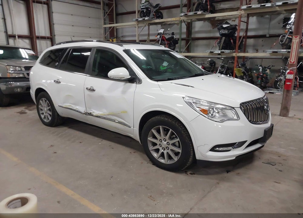 2016 BUICK ENCLAVE LEATHER VIN: 5GAKVBKD8GJ293139