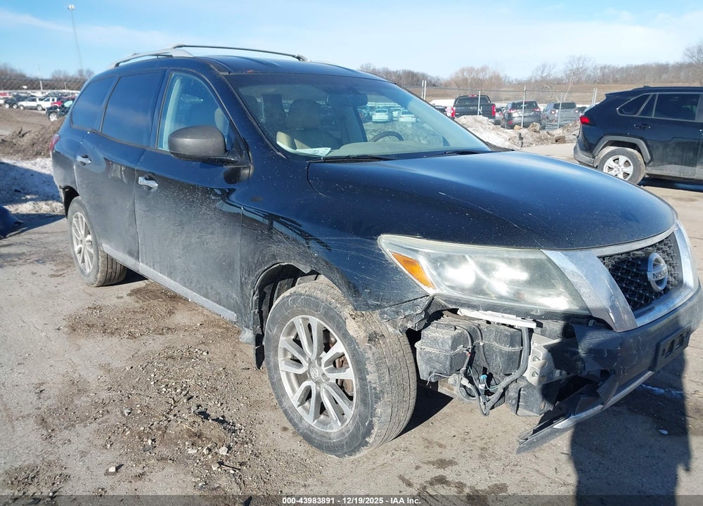 2013 NISSAN PATHFINDER SL VIN: 5N1AR2MMXDC645144