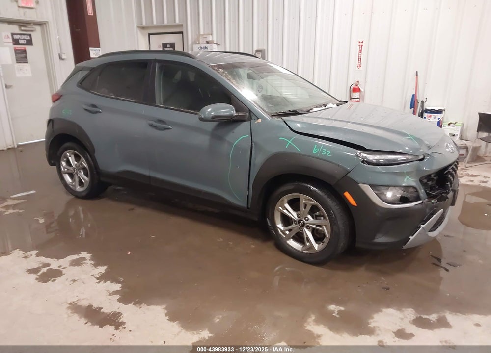 2022 HYUNDAI KONA SEL VIN: KM8K6CAB8NU915344