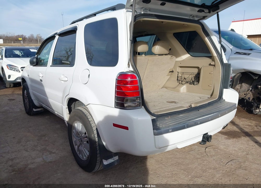 2005 MERCURY MARINER LUXURY/PREMIER VIN: 4M2YU56195DJ15050