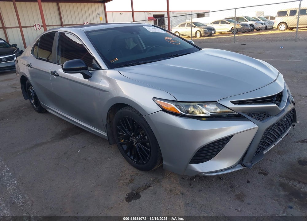 2020 TOYOTA CAMRY SE NIGHTSHADE VIN: 4T1G11AK2LU378265
