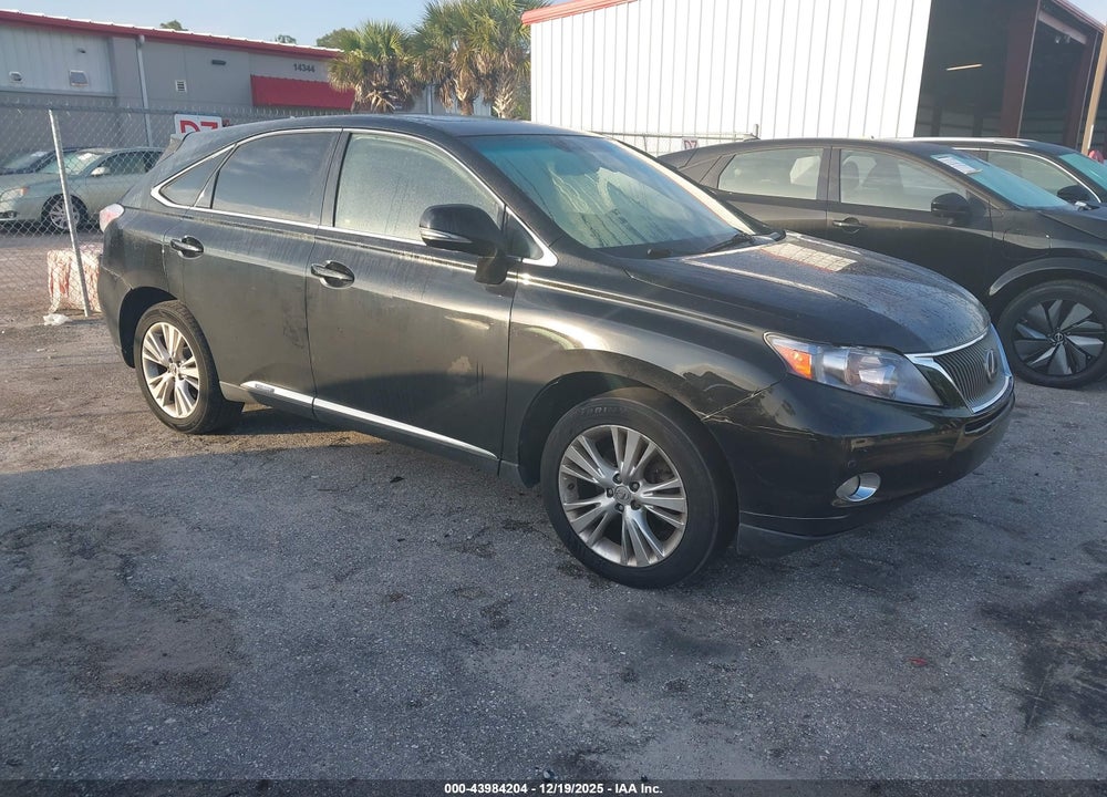 2010 LEXUS RX 450H VIN: JTJZB1BAXA2003925