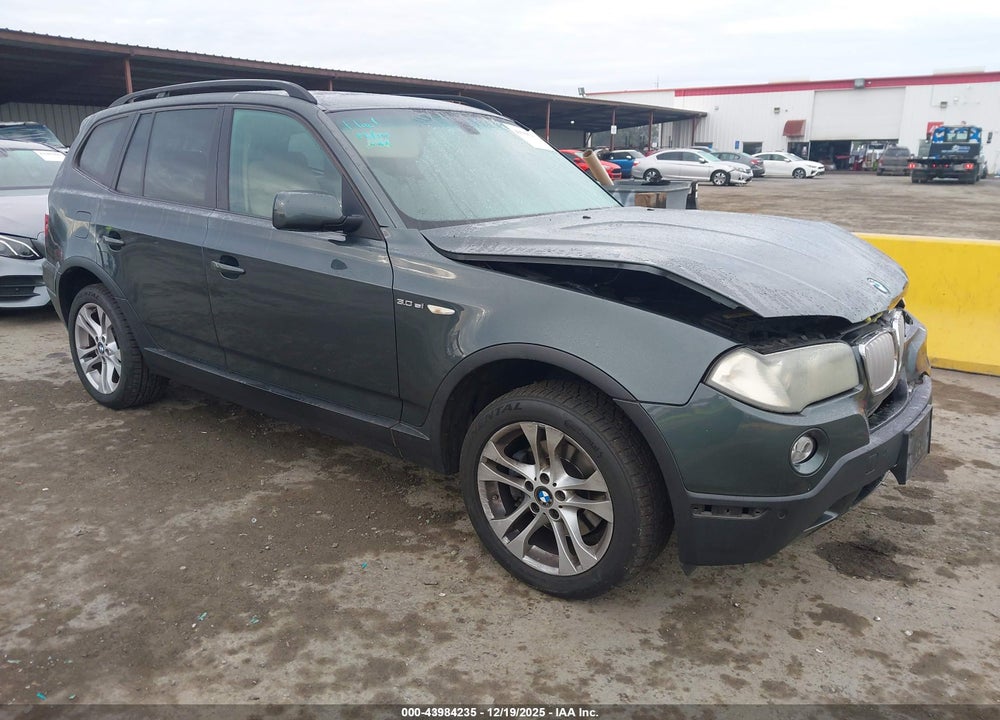 2007 BMW X3 3.0SI VIN: WBXPC93437WF21932