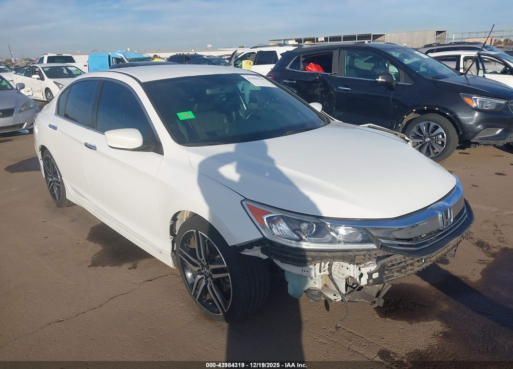 2017 HONDA ACCORD SPORT VIN: 1HGCR2F55HA172470