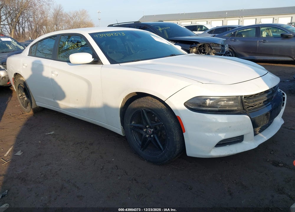 2016 DODGE CHARGER POLICE VIN: 2C3CDXKT5GH348159