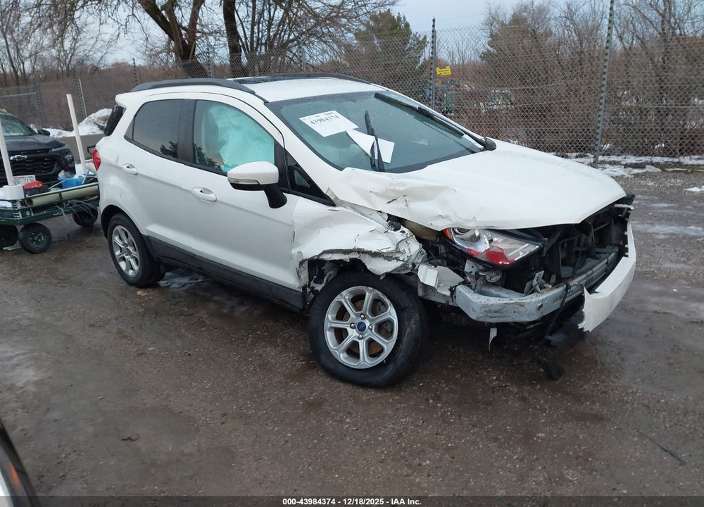 2018 FORD ECOSPORT SE VIN: MAJ3P1TE6JC229990