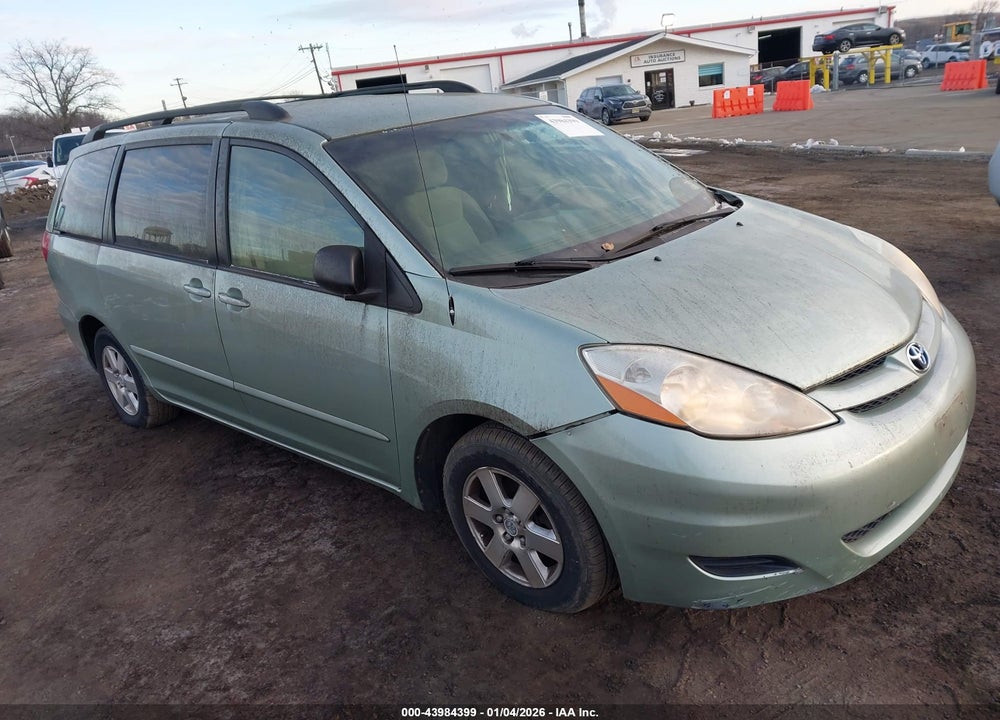 2007 TOYOTA SIENNA LE VIN: 5TDZK23C77S098812
