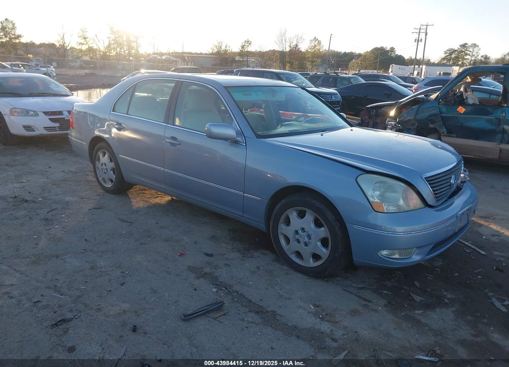 2003 LEXUS LS 430 VIN: JTHBN30F330111452