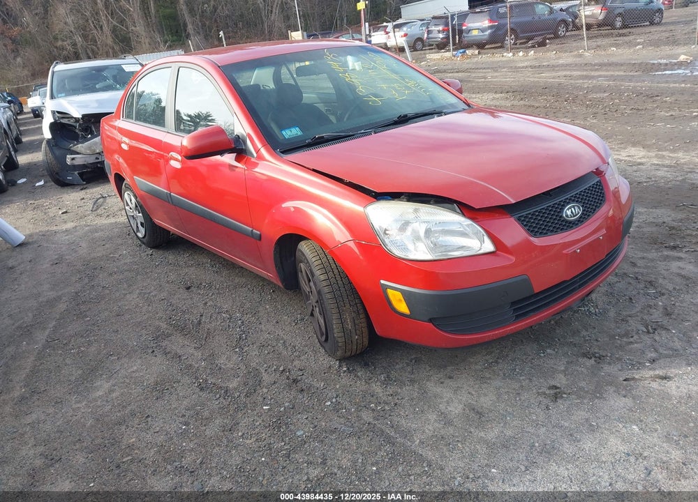 2009 KIA RIO LX VIN: KNADE223796556805