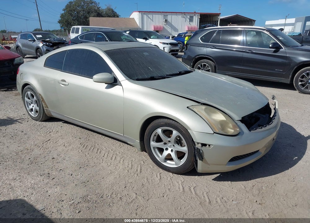 2005 INFINITI G35 VIN: JNKCV54EX5M416816