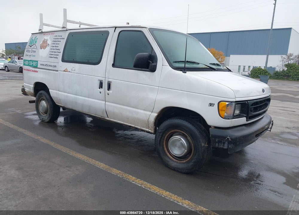 2001 FORD E-350 SUPER DUTY COMMERCIAL/RECREATIONAL VIN: 1FTSE34LX1HB44108