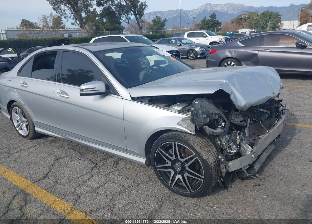 2014 MERCEDES-BENZ C-CLASS C 250 SPORT VIN: WDDGF4HB8EG255235