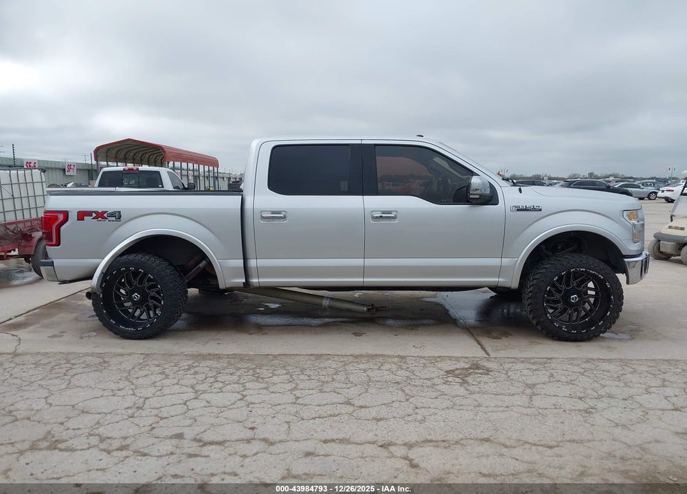 2017 FORD F-150 LARIAT VIN: 1FTEW1EF9HKD87929