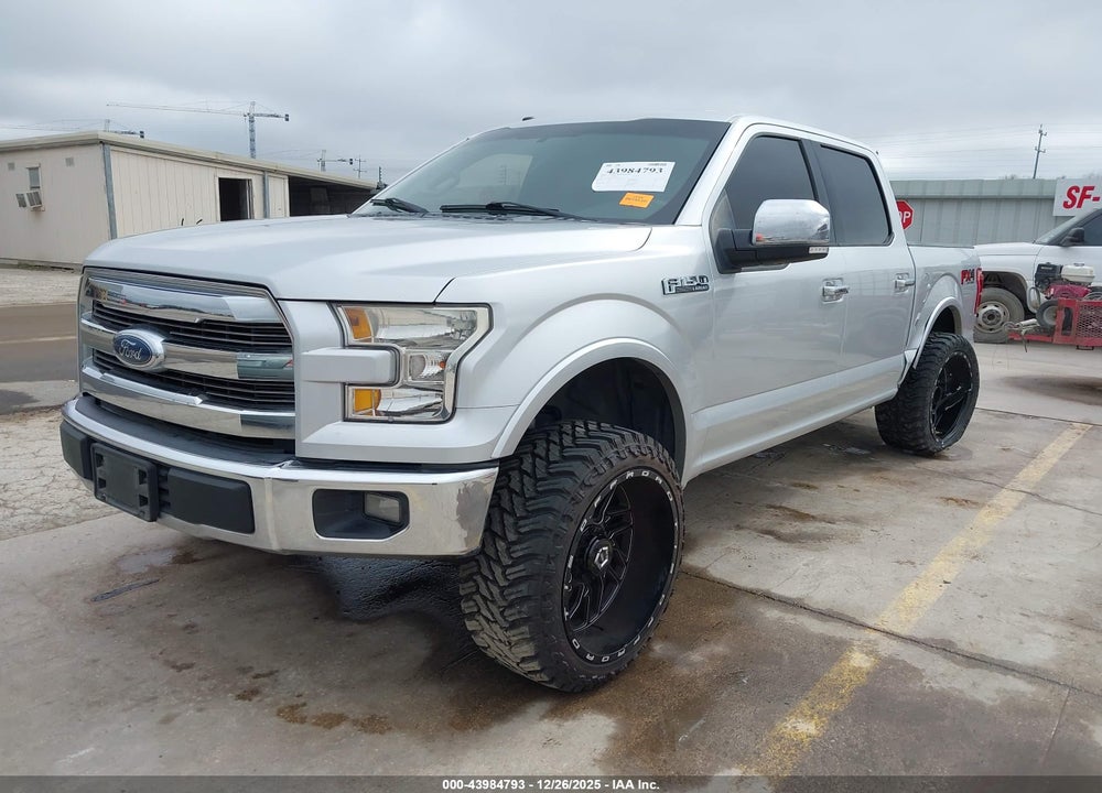 2017 FORD F-150 LARIAT VIN: 1FTEW1EF9HKD87929