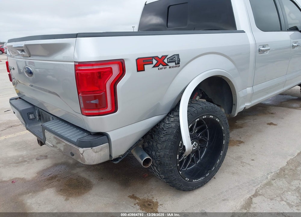 2017 FORD F-150 LARIAT VIN: 1FTEW1EF9HKD87929