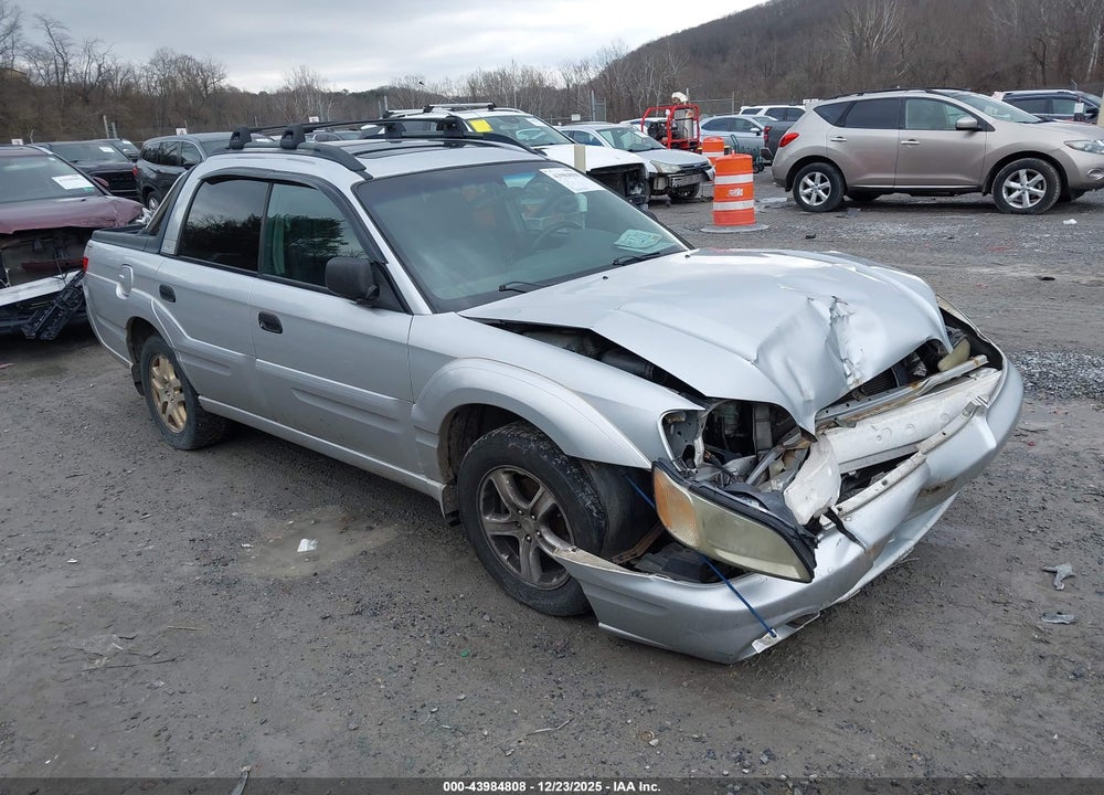 2006 SUBARU BAJA SPORT VIN: 4S4BT62C167106236