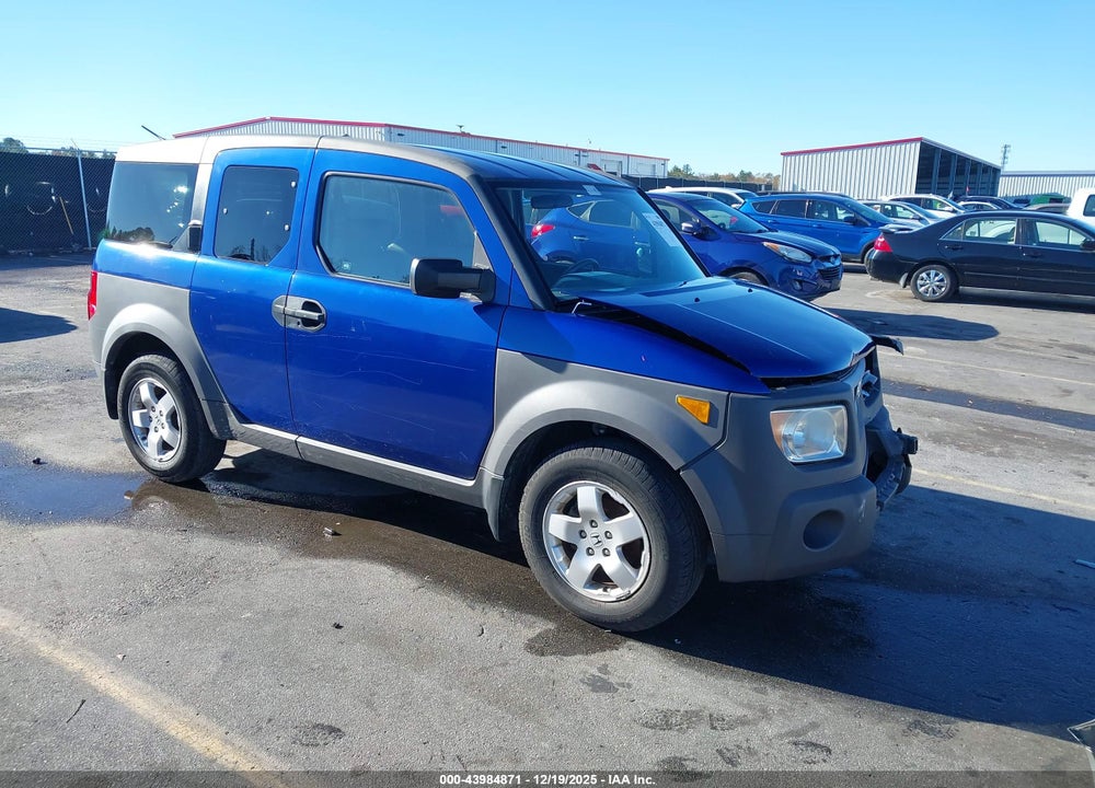 2004 HONDA ELEMENT EX VIN: 5J6YH18574L006412