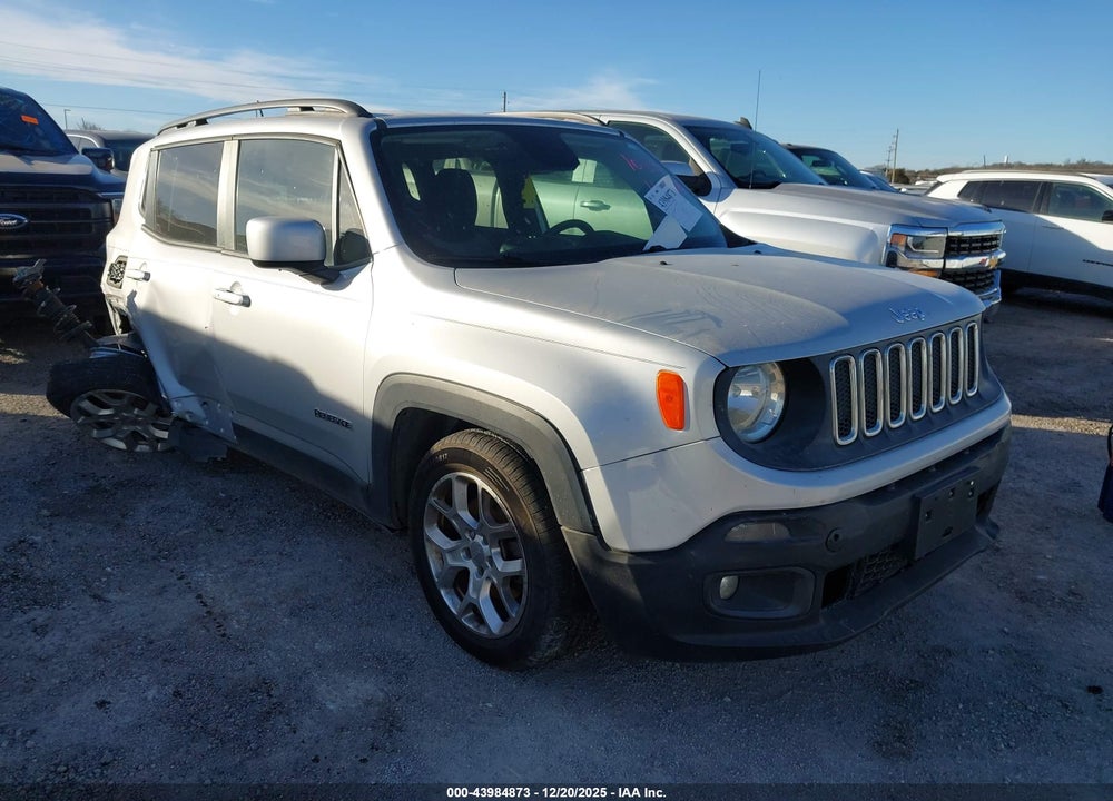 2015 JEEP RENEGADE LATITUDE VIN: ZACCJABT3FPB29313
