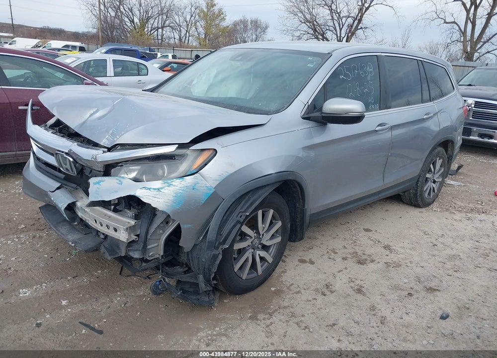2020 HONDA PILOT 2WD EX VIN: 5FNYF5H33LB021086