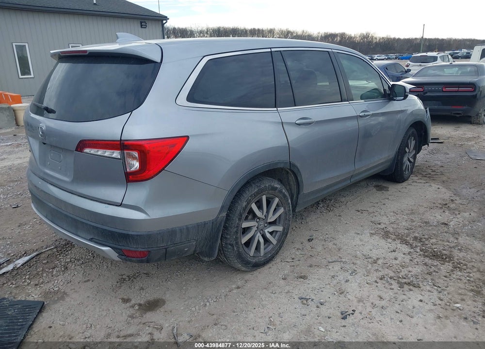 2020 HONDA PILOT 2WD EX VIN: 5FNYF5H33LB021086