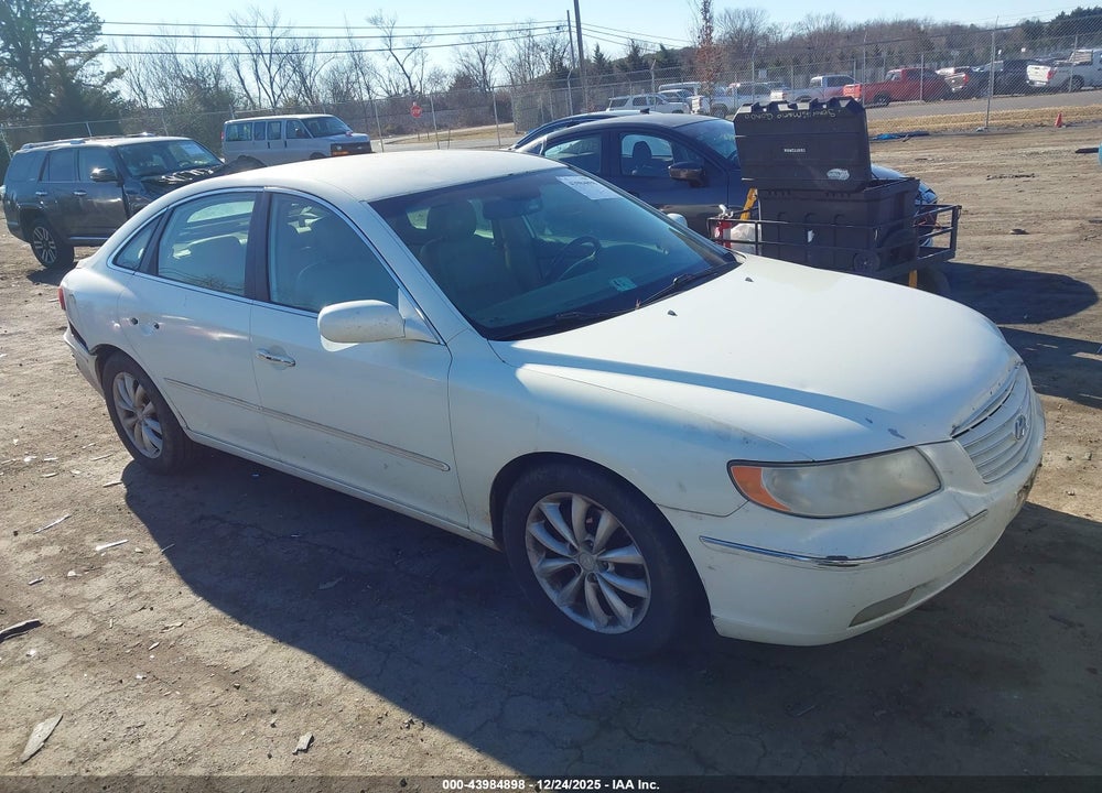 2006 HYUNDAI AZERA LIMITED/SE VIN: KMHFC46FX6A034482