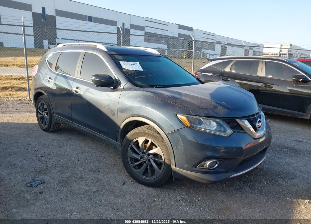 2016 NISSAN ROGUE SL VIN: 5N1AT2MT2GC840815