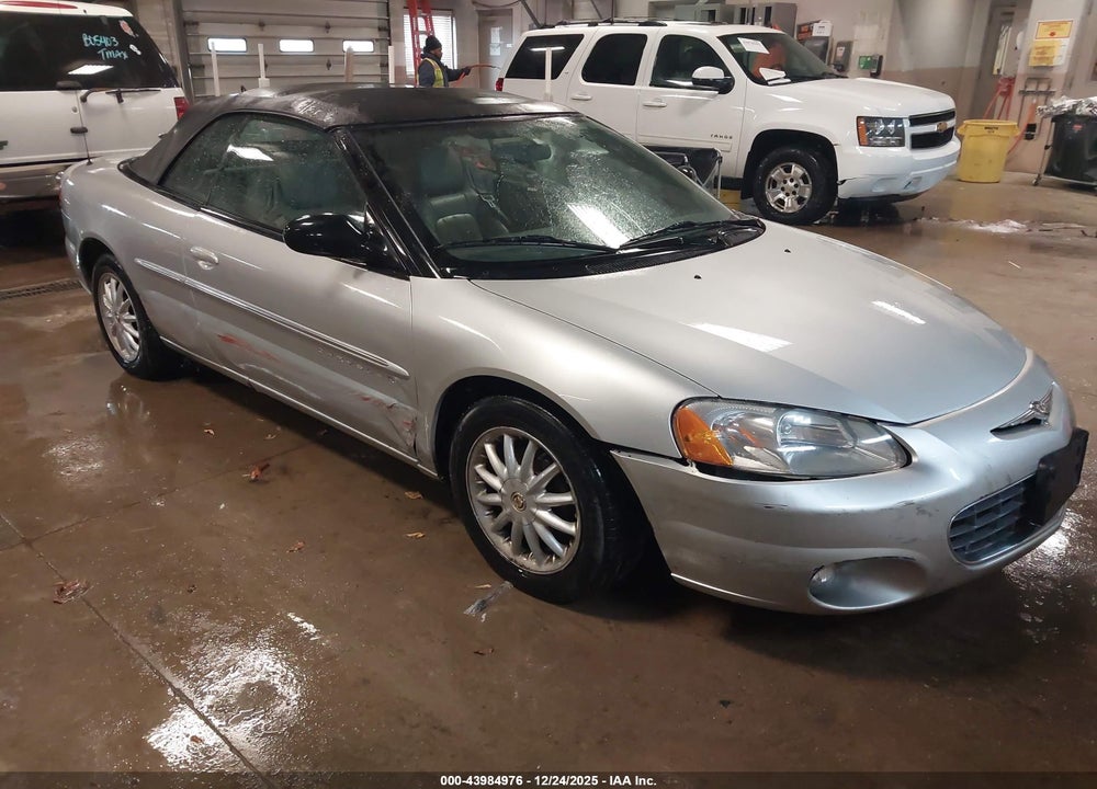 2001 CHRYSLER SEBRING LXI VIN: 1C3EL55U41N693637