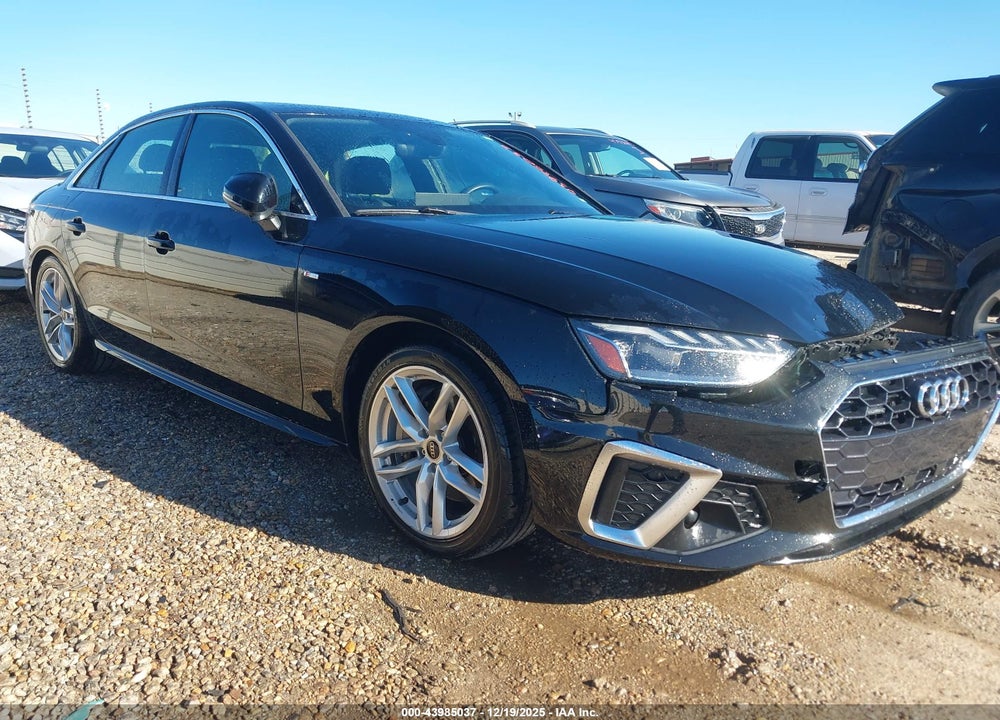 2024 AUDI A4 PREMIUM PLUS 45 TFSI S LINE QUATTRO S TRONIC VIN: WAUEAAF48RN006354