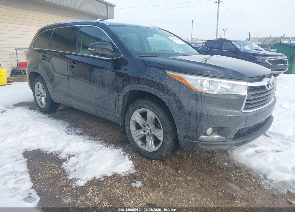 2015 TOYOTA HIGHLANDER LIMITED V6 VIN: 5TDDKRFH5FS145599