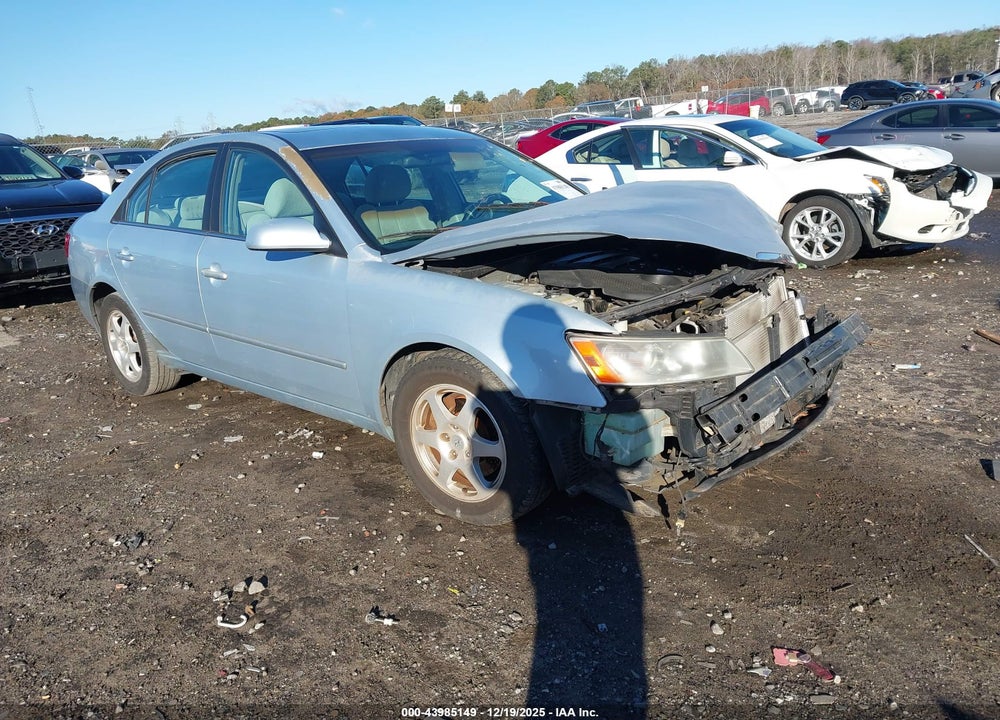 2006 HYUNDAI SONATA GLS V6/LX V6 VIN: 5NPEU46F86H141245