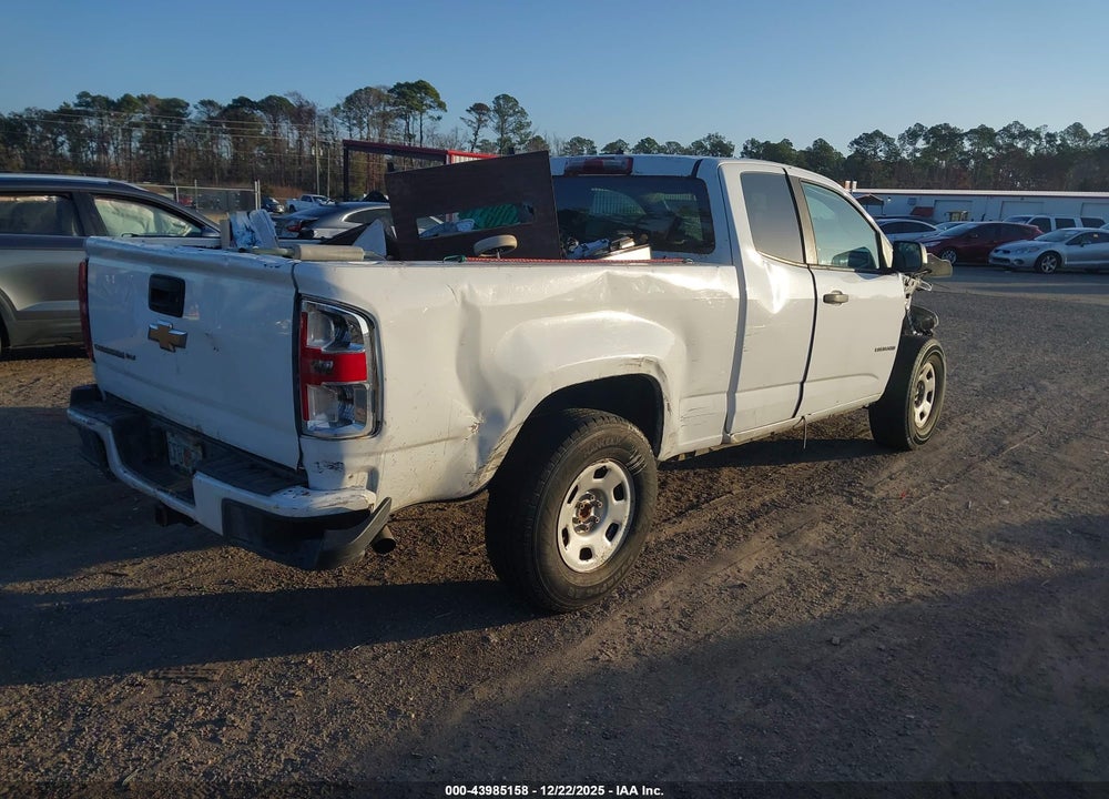 2018 CHEVROLET COLORADO WT VIN: 1GCHSBEN8J1256654