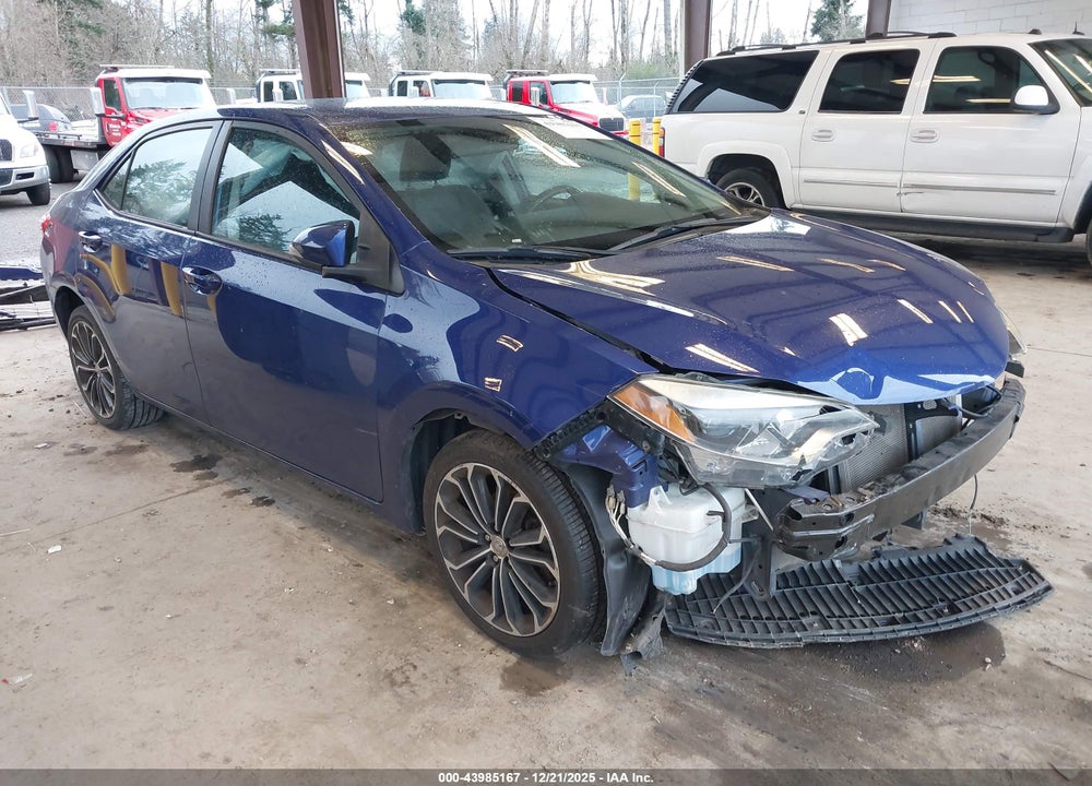 2016 TOYOTA COROLLA S PLUS VIN: 5YFBURHE6GP437843